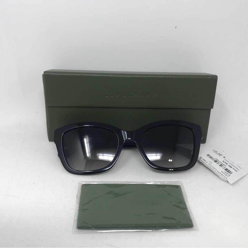 Longchamp Square LO632SL-001 Square Sunglasses, OS - Black